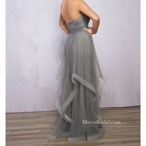 Marys Bridal Dark Platinum Amalia Bridesmaid Dress